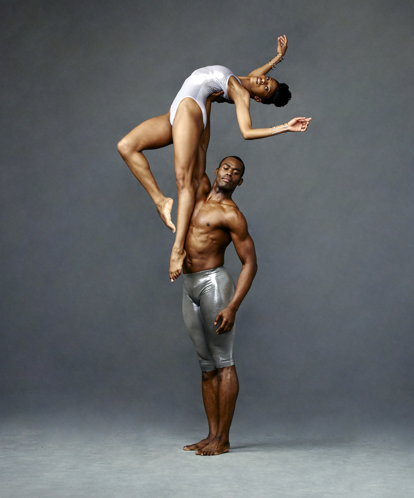 Alvin Ailey American Dance Theaters Jacqueline Green and Jamar Roberts. Photo by Andrew Eccles 04