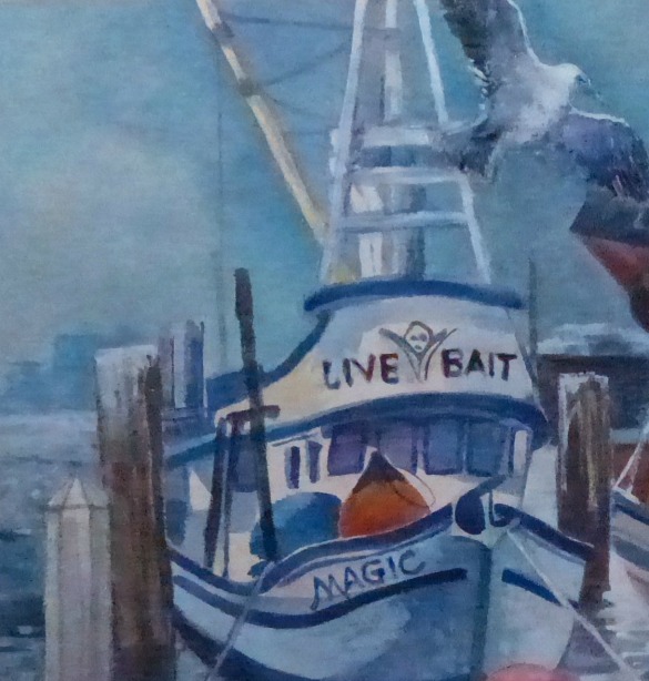 Gates Fishing Boats Port Hueneme Detail 