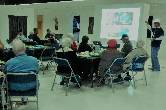 Seniors attend Memory Café at Studio Channel Islands VCCF Grant for SCI