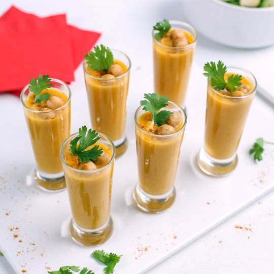 simply organic curried butternut squash soup shooters recipe45