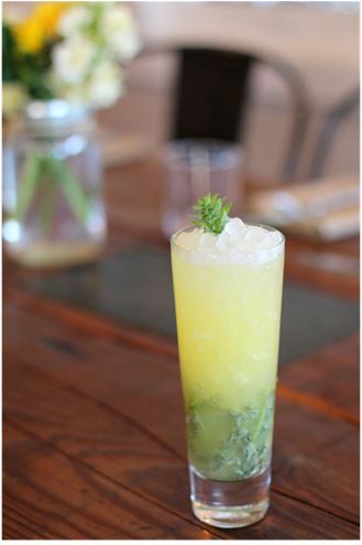 Pineapple Basil Mojito