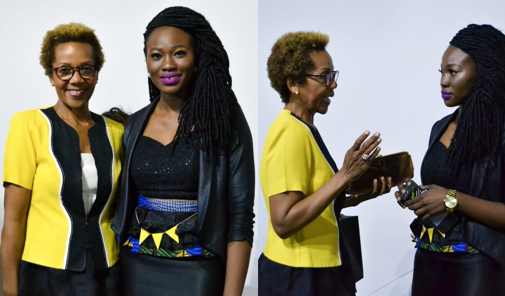 Rhonda P Hill Designer Maryanne E Mokoko Africa Fashion Week EDGExpocom